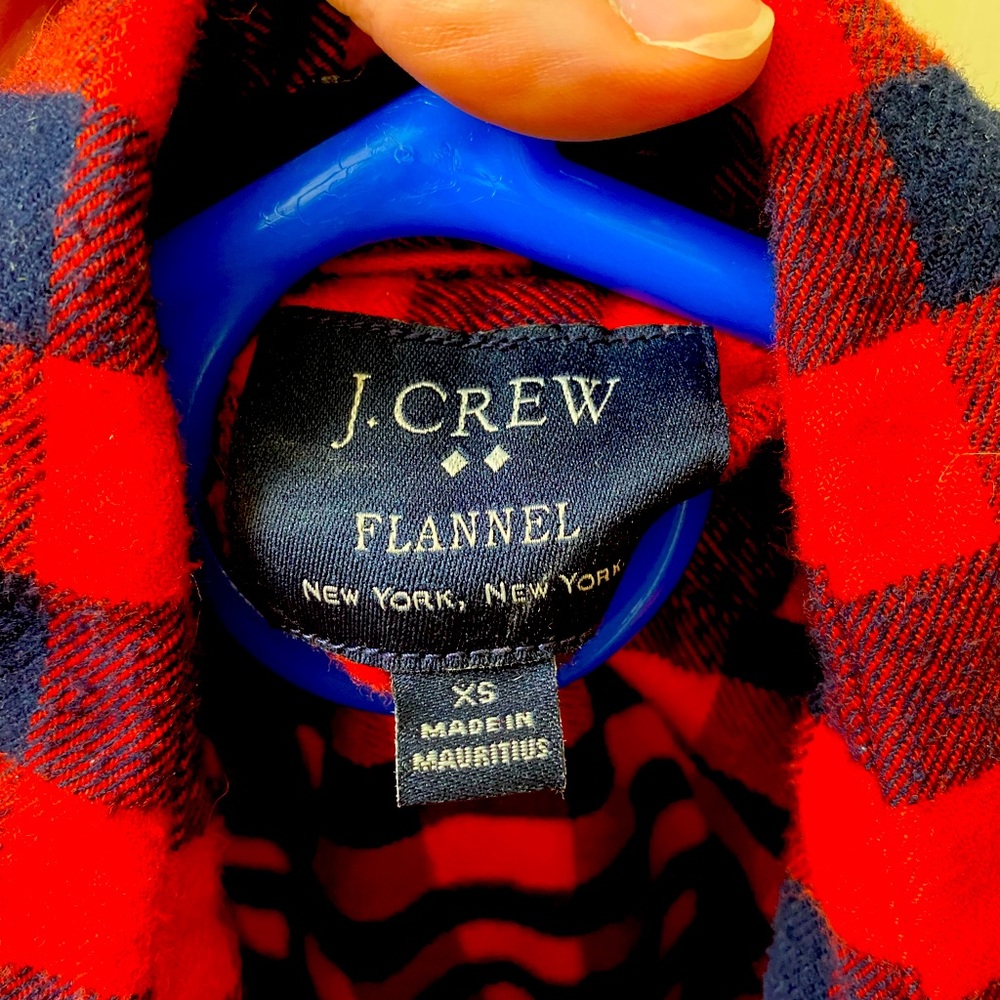 Men’s Button Down Flannel Plaid